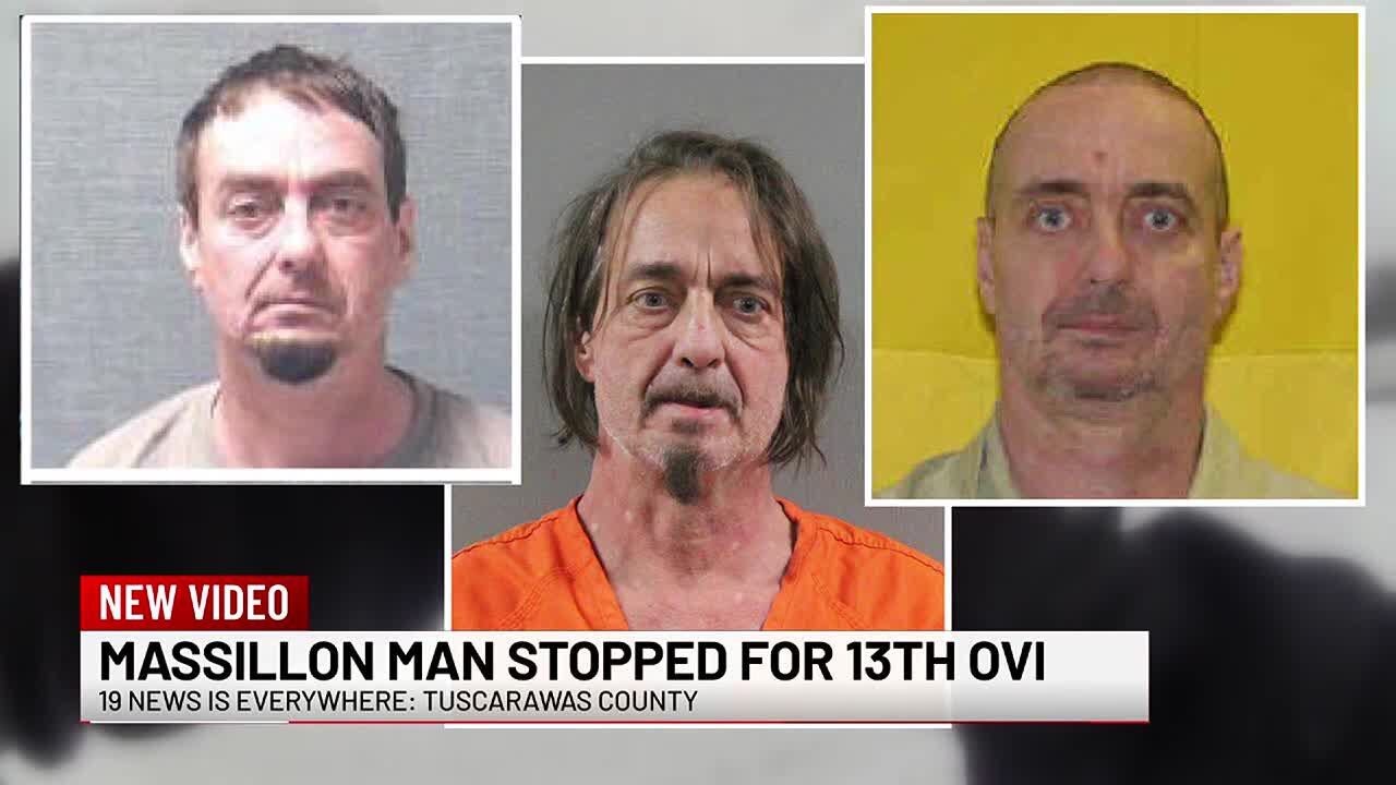 VIDEO: Massillon man convicted of more than a dozen OVIs runs from state troopers