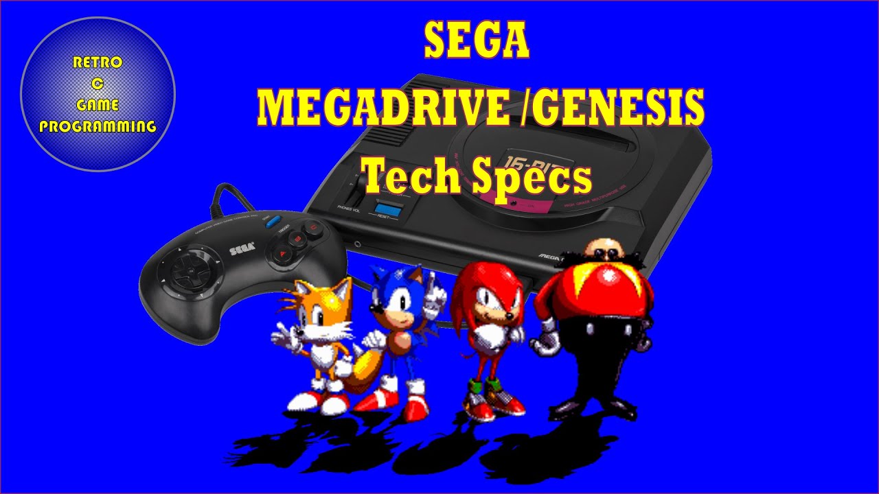 Sega Mega Drive \ Genesis Tech Specs