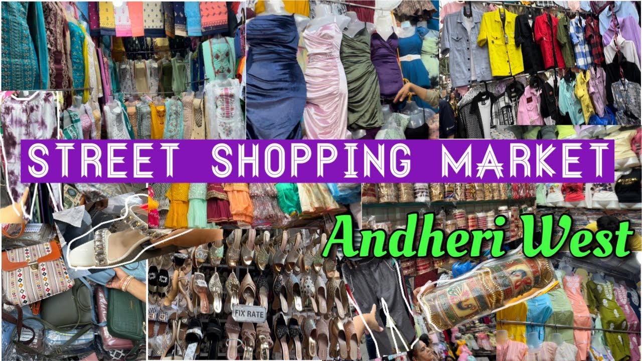 Andheri West Street Market | ANDHERI STATION MASJID GALLI MARKET | Andheri Market Mumbai