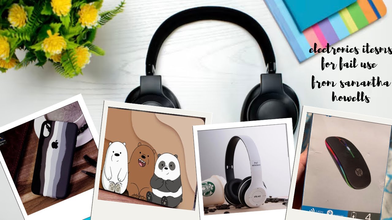 Best and useful tech gadget 2025 | Mouse, Headphone , mob cover & laptop cover 