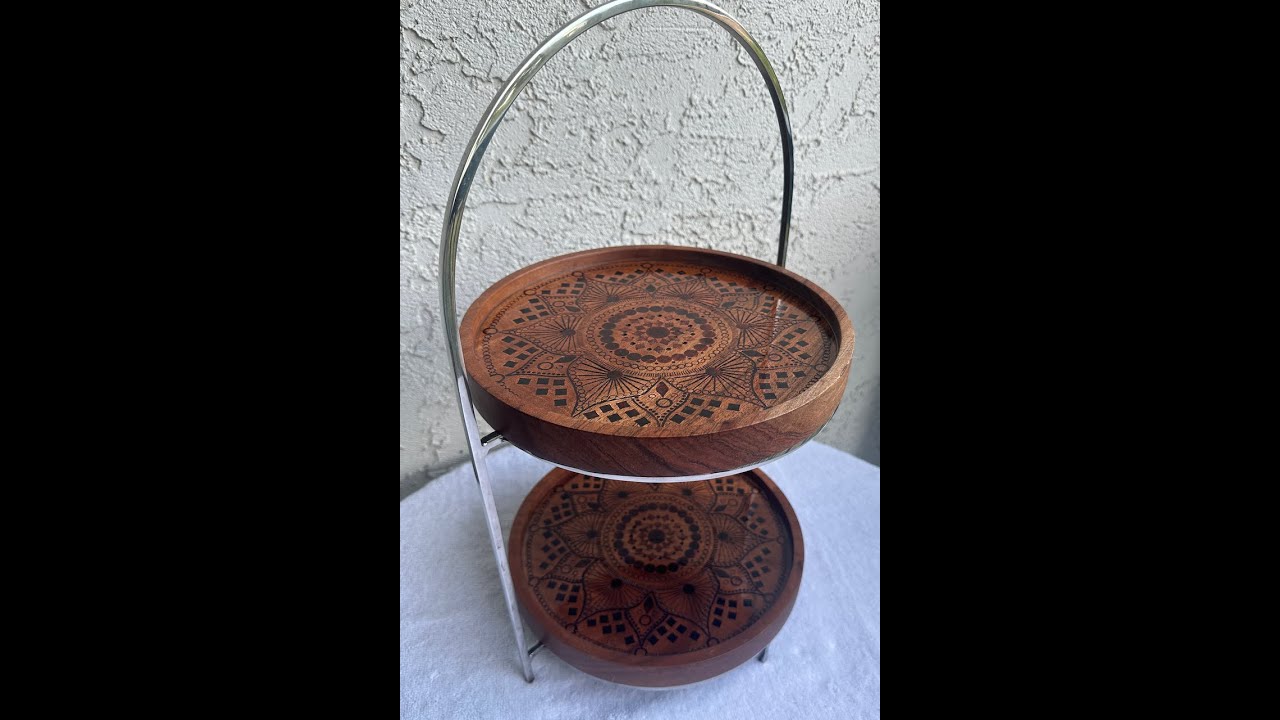 2 Tier Mandala Stand