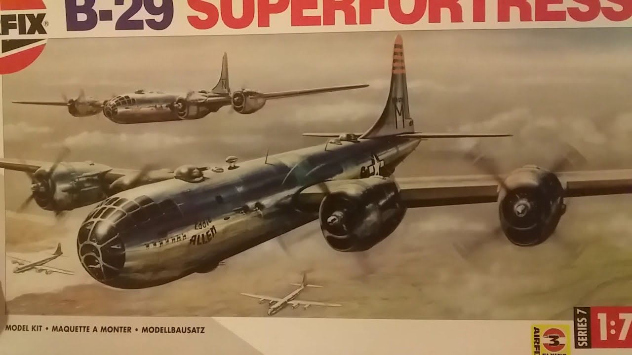 Inbox review: Airfix 1/72 Boeing B-29 Superfortress model kit