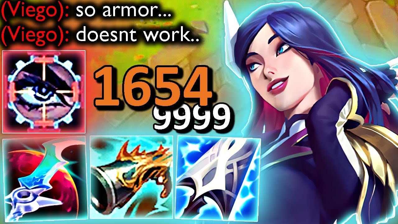 CAITLYN IGNORES ARMOR (LITERALL ONESHOTS)