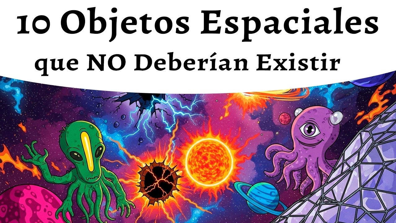 10 Objetos Espaciales que NO Deberían Existir (La Física está Rota)