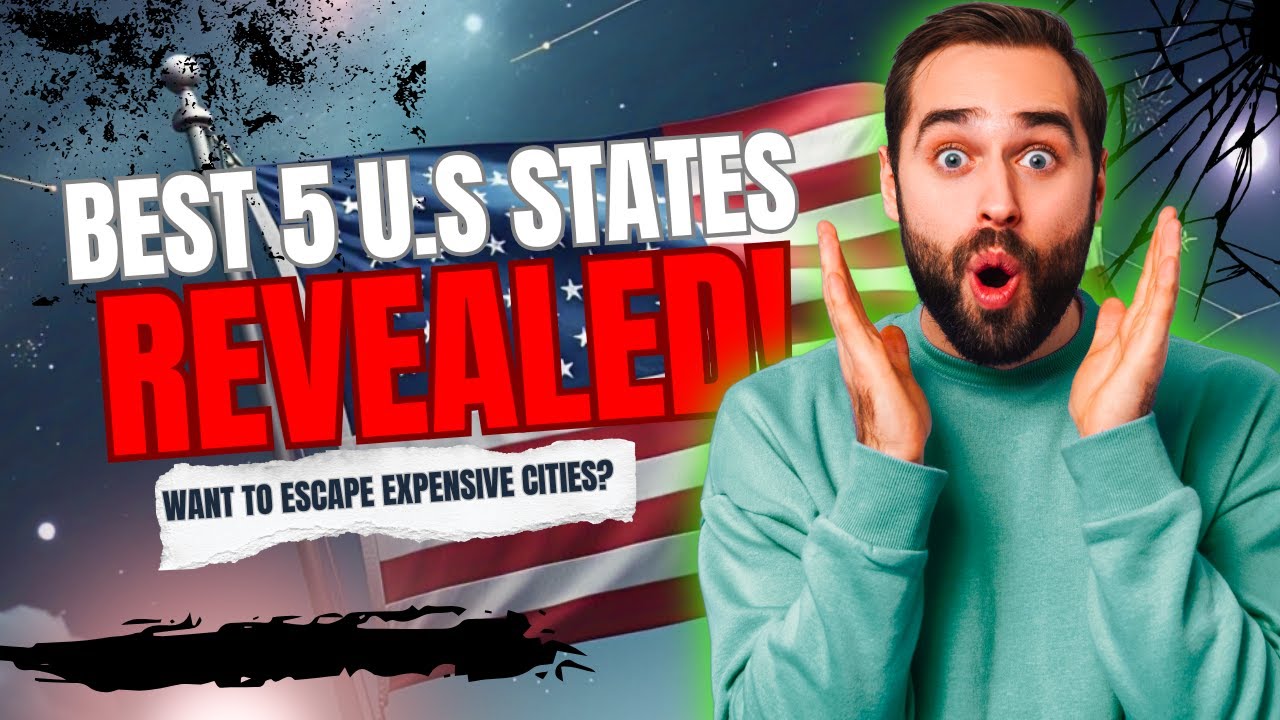 TOP 5 CHEAPEST U.S. STATES TO LIVE WELL In 2025 #BestPlacesToLive #LivingOnABudget #usa