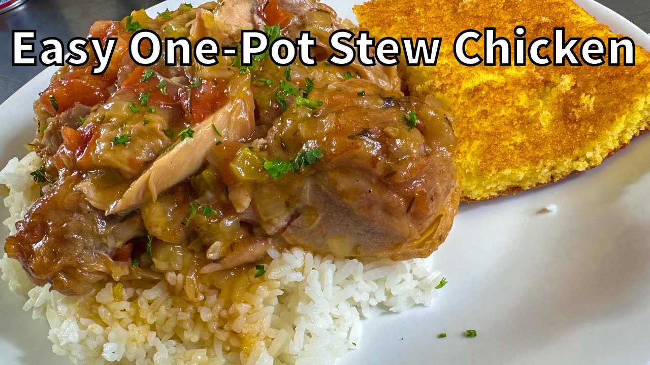 Soul-Warming Comfort Food: Easy One-Pot Creole Stew Chicken