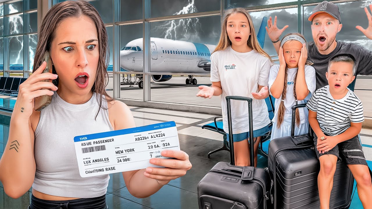 WE are NOT FLYING HOME LIKE THIS! ✈️ OUR WORST AIRPLANE TRAVEL DAY