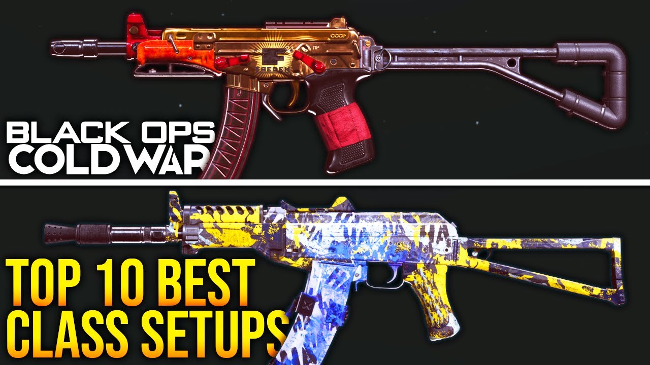 Black Ops Cold War: TOP 10 BEST CLASS SETUPS To Use! (Cold War Best Classes)