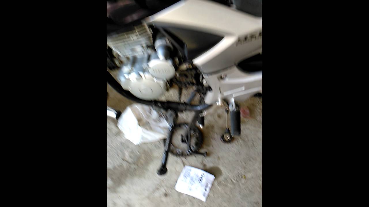 Troca da rela&ccedil;&atilde;o Fazer 250cc (2012) Part 8