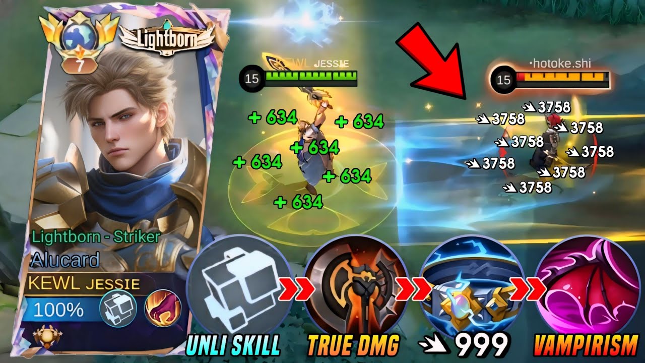 NEW ALUCARD LIFESTEAL AND TRUE DAMAGE HACK!!😱 THE SECRET TRICK TO NO DEATH! ALUCARD BEST BUILD 2024