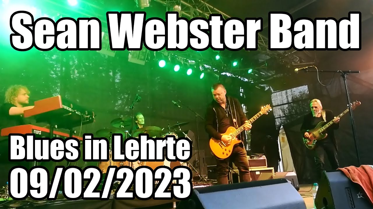 Sean Webster Band - full performance at the Blues in Lehrte festival (Germany) 2023 @bluesinlehrte