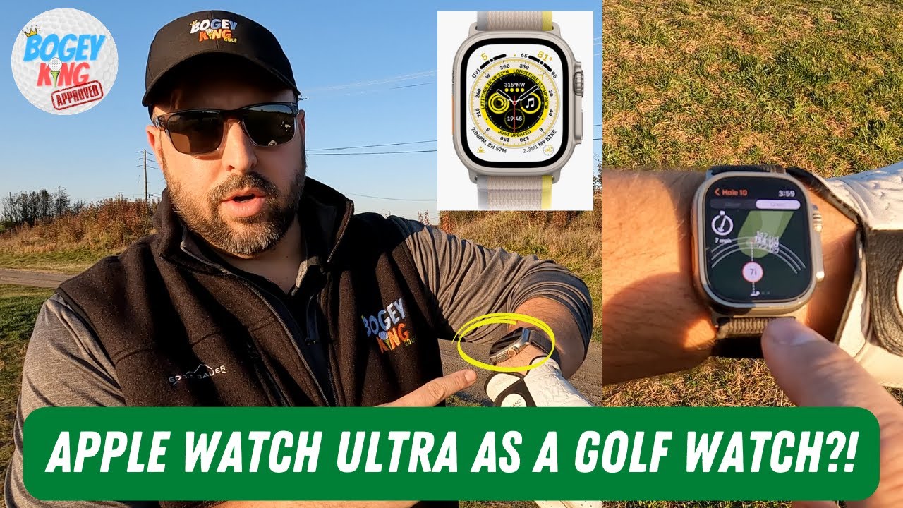 Apple Watch Ultra as a Golf Watch?! | Is it better than the Garmin S62?