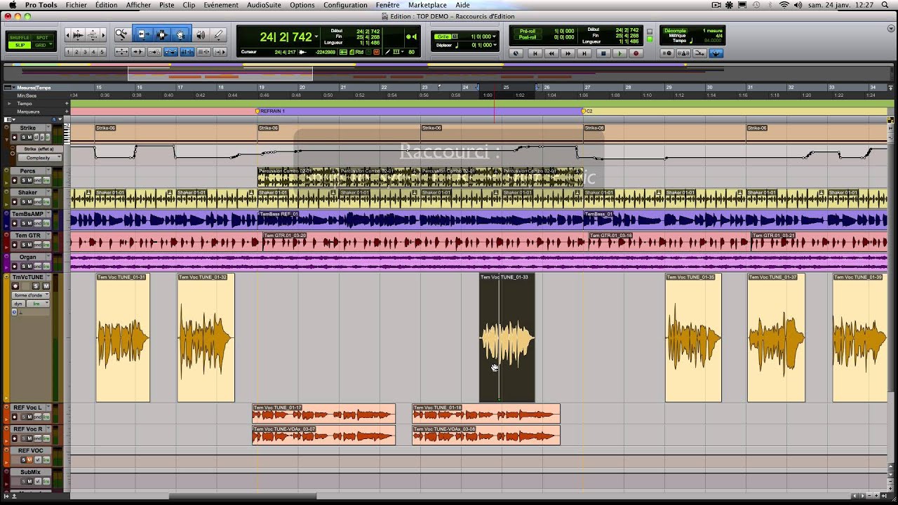 Les 10 Meilleurs Raccourcis d'Edition de Pro Tools - TOP DEMO