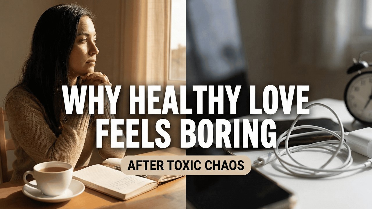 Why Healthy Love Feels Boring After a Toxic Relationship | You Need to Watch This