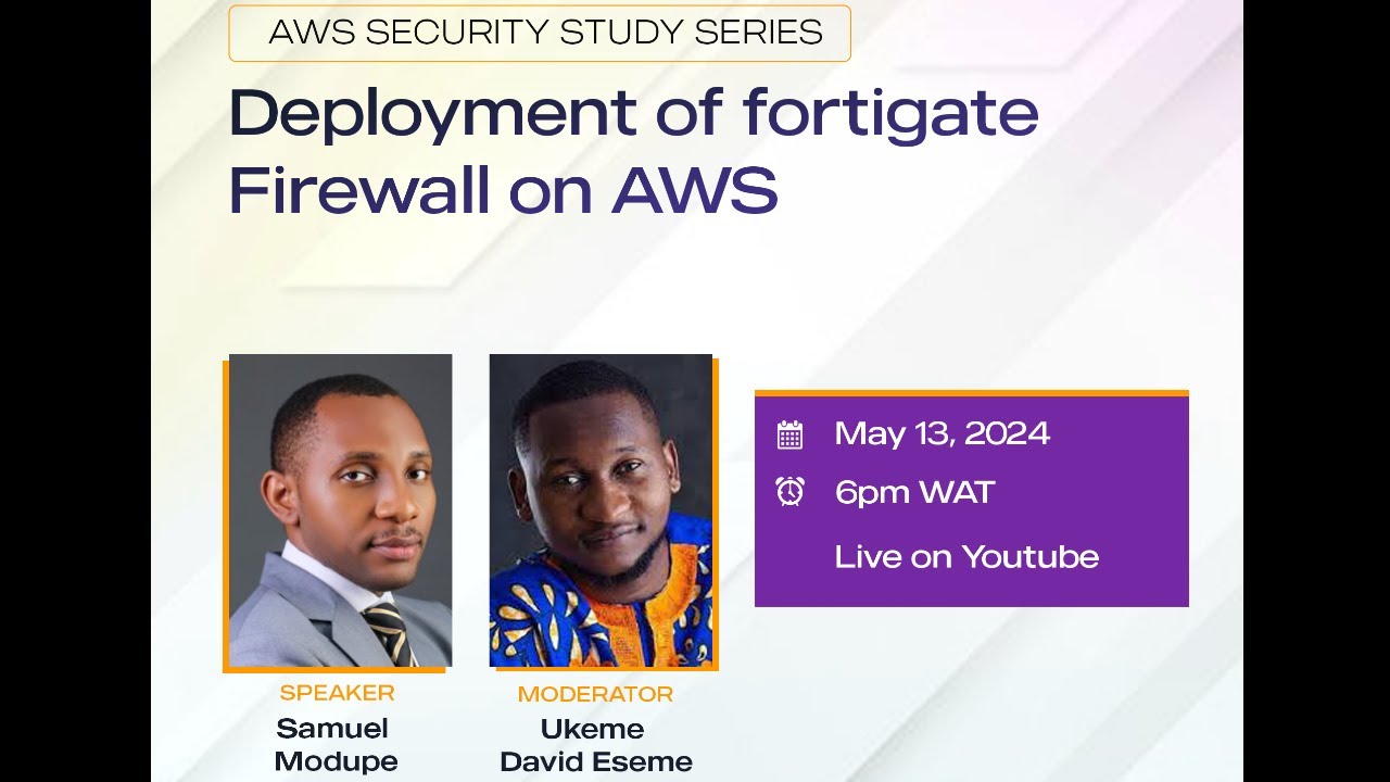 Deployment of fortigate firewall on AWS