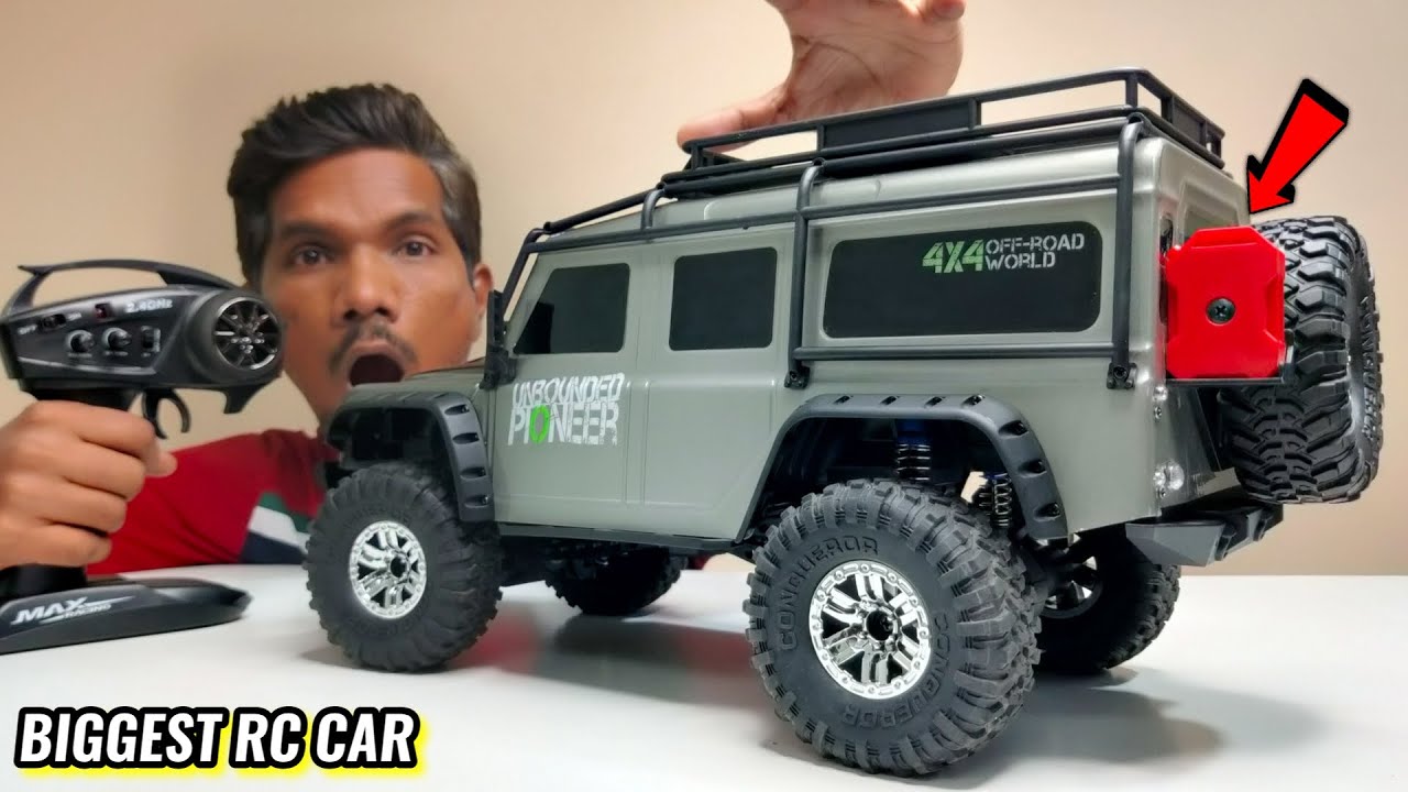RC Big Size Modified Thar 4X4 Car Unboxing & Testing- Chatpat toy tv