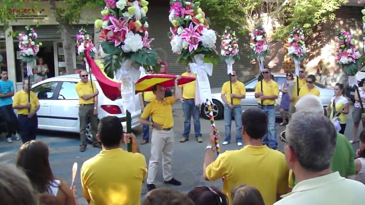 Baile de la bandera en Sonseca