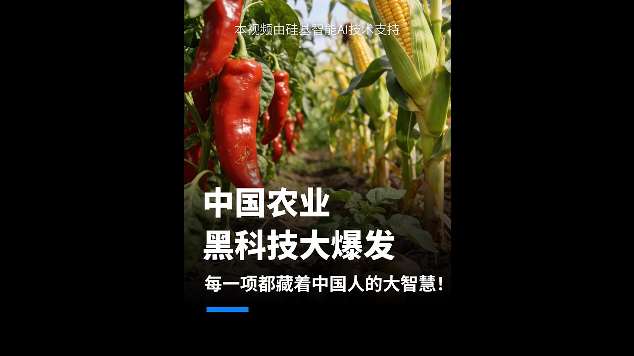 中国农业黑科技大爆发 每一项都藏着中国人的大智慧！