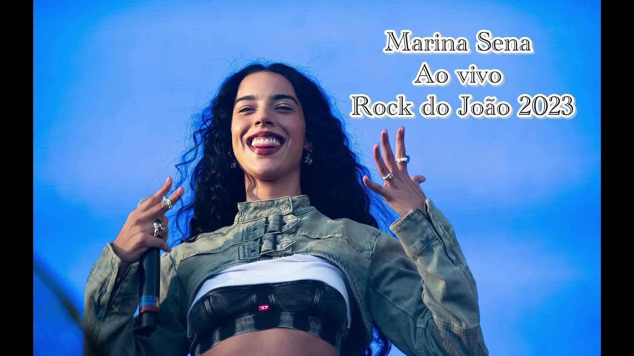 Marina Sena Ao vivo Rock do João 2023