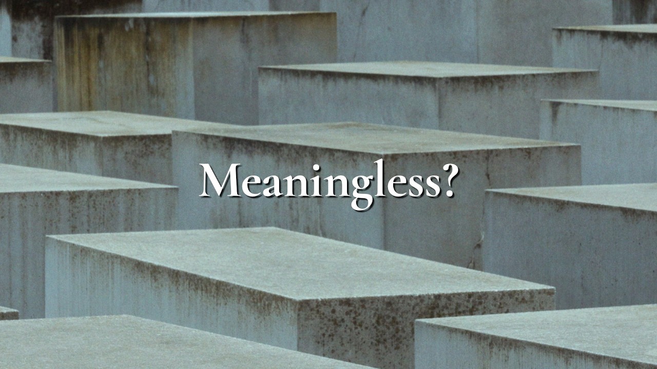 Germany's Holocaust Memorial Has No Meaning?