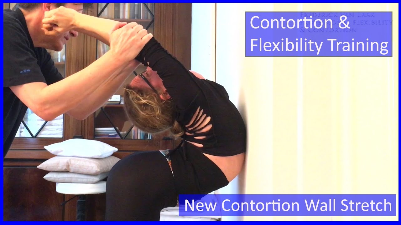 64 Flexyart Contortion Training: A new Wall Stretch  - Also for Yoga, Pole, Ballet, Dance People