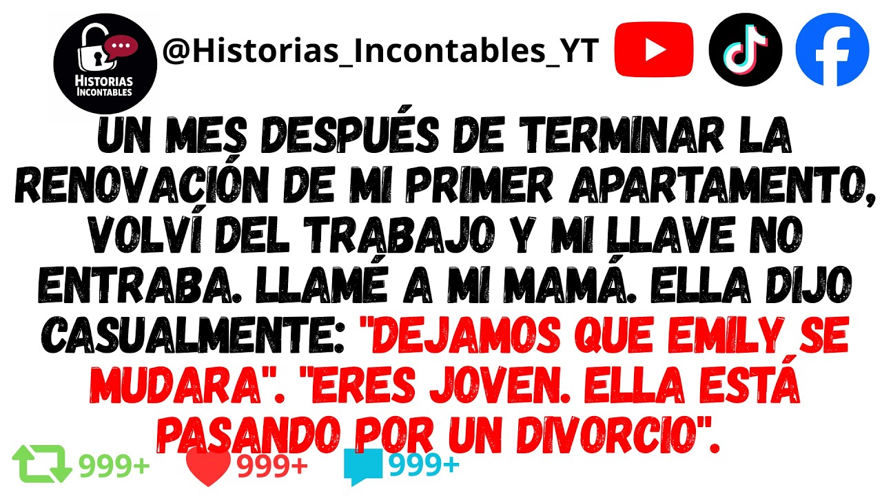 Volví a casa y mi llave ya no servía porque mi familia había decidido regalar mi apartamento