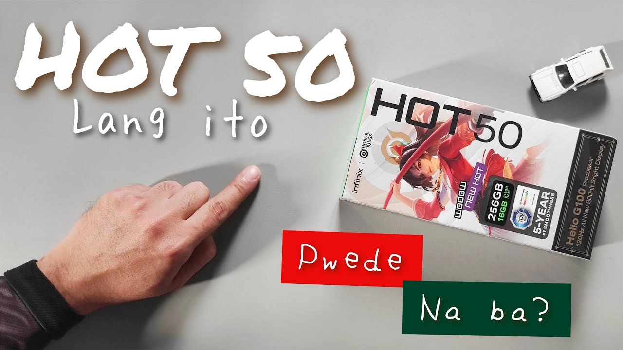INFINIX HOT 50 | hot 50 lng e, ito ba okay? UNBOXING & REVIEW
