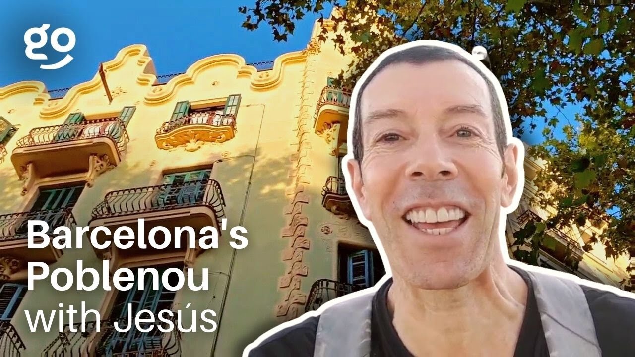 Walking Tour of Barcelona's Poblenou District | Barcelona, Spain | Guided Virtual Tour