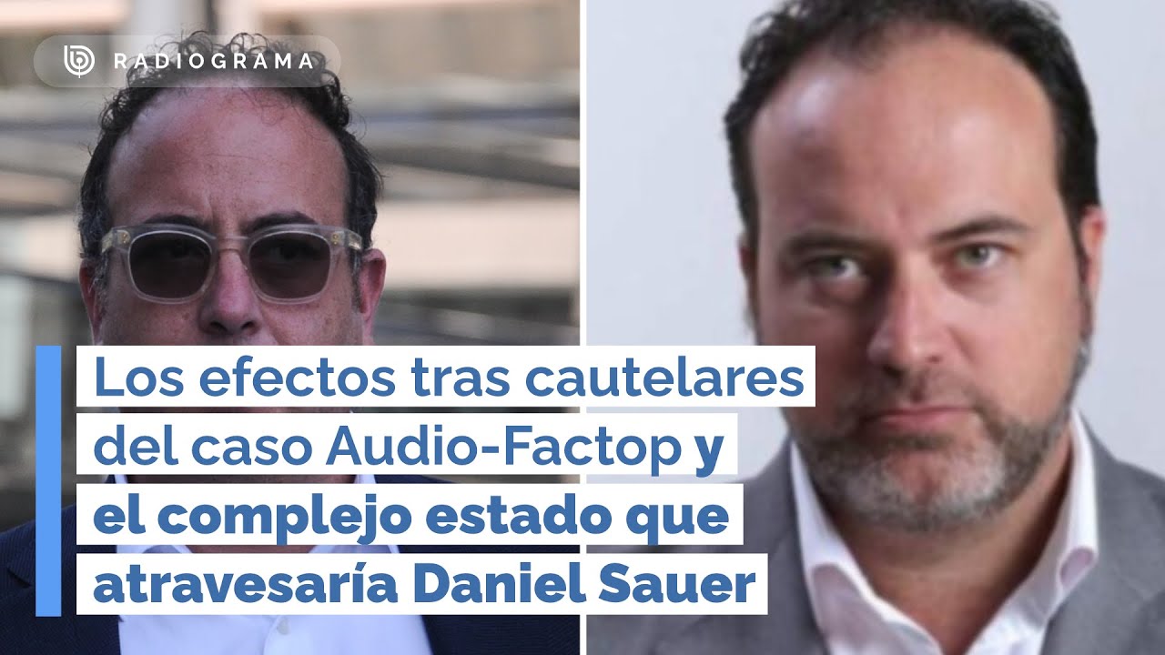 Efectos tras cautelares del caso Audio-Factop y el complejo estado que atravesaría Daniel Sauer (RD)
