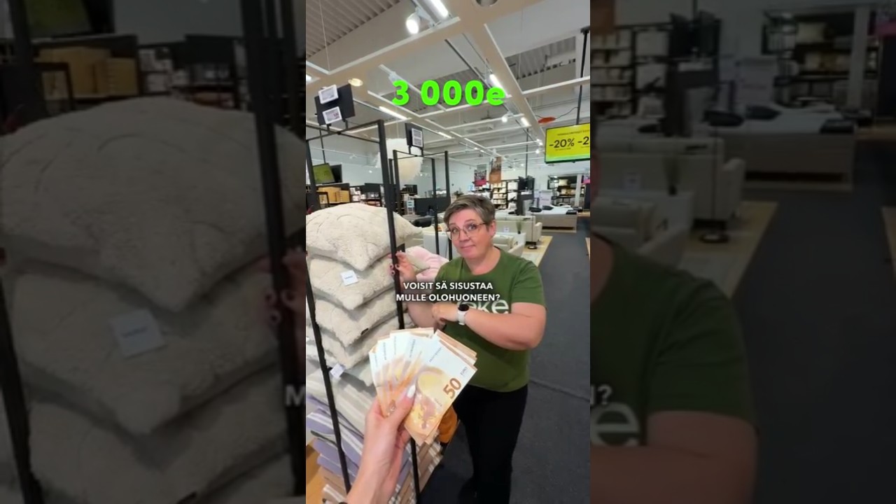 Olohuoneen sisustus 3000 &euro;? 💰