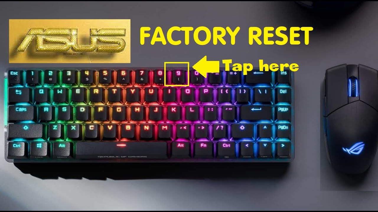 Как восстановить заводские настройки любого ноутбука или настольного компьютера ASUS (Windows 11 10)