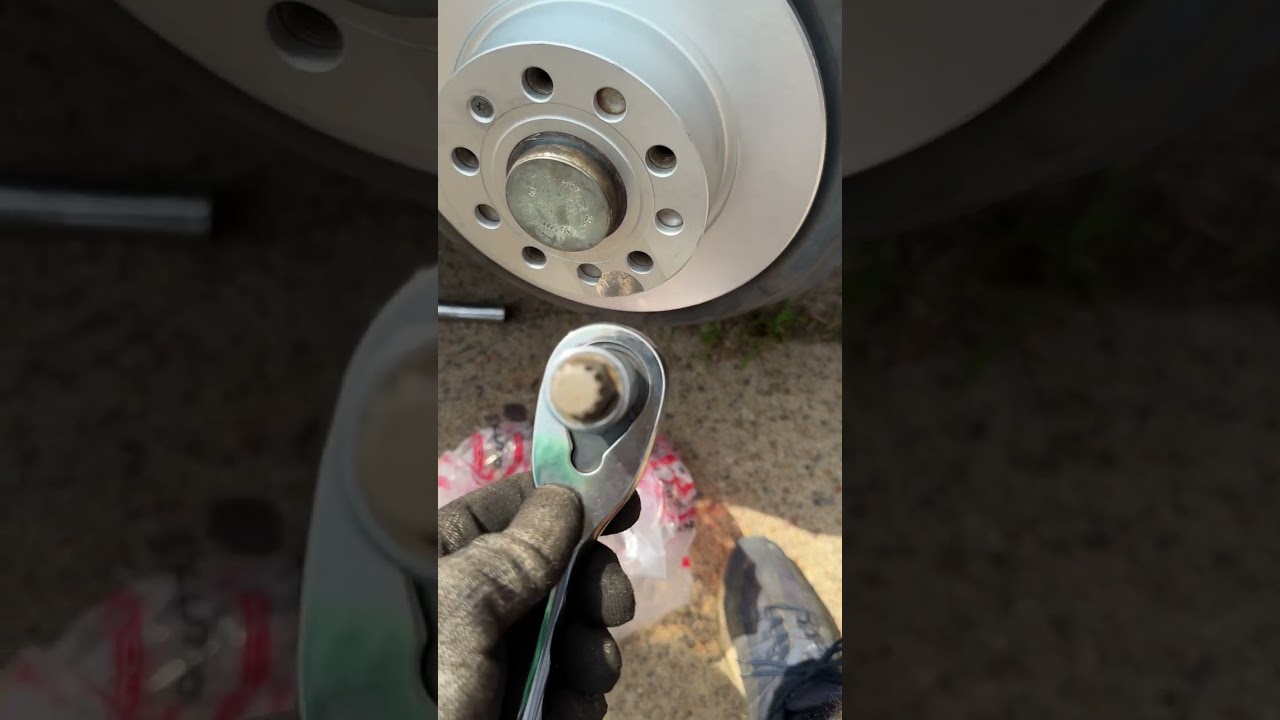MK6 Jetta/GLI rear caliper bracket removal
