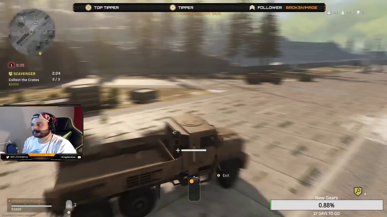 When running a person over doesn't work out as planned.