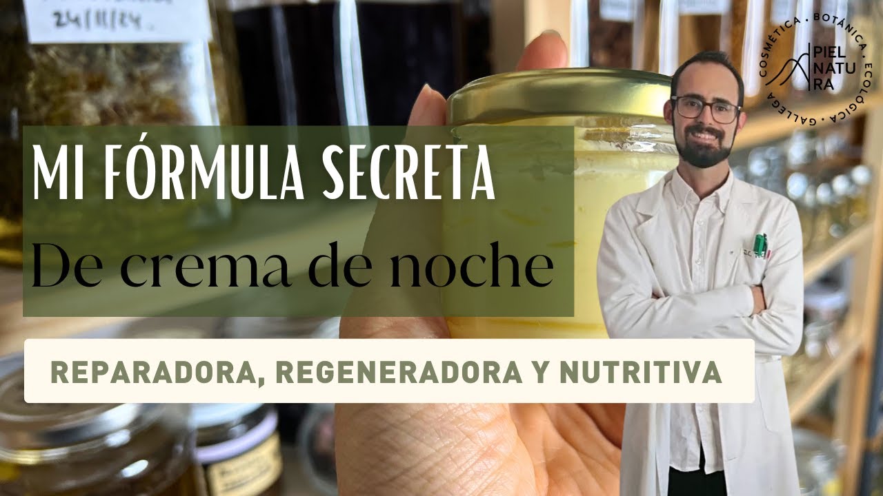 Cómo Hacer Crema de Noche Regeneradora, Reparadora y Nutritiva | Receta Paso a Paso