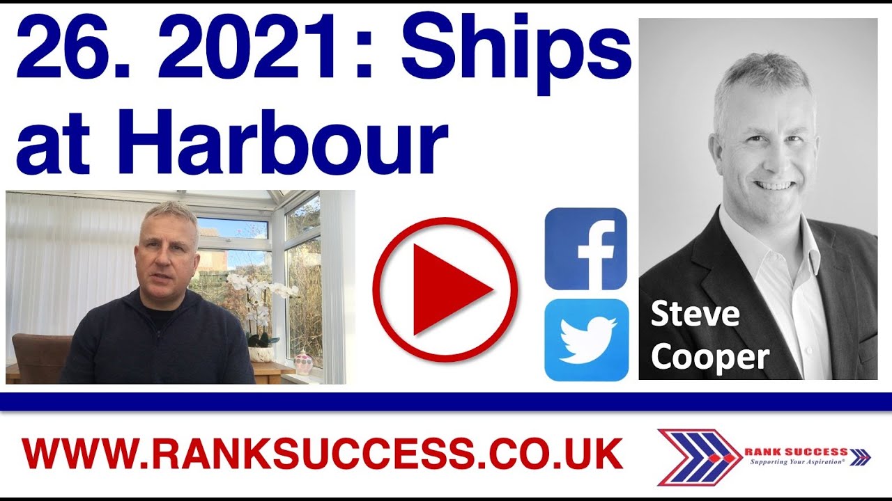 Police Promotion Success - Video 26 - 2021: SHIPS AT HARBOUR