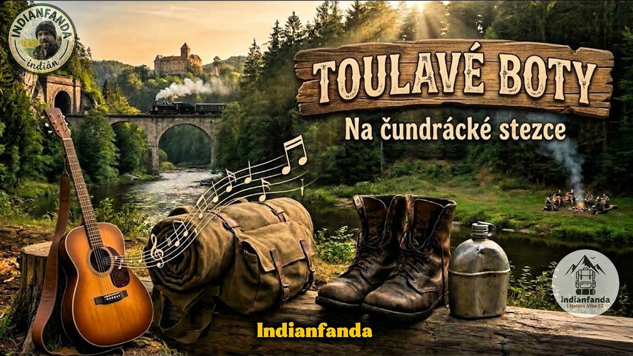 Toulavé boty – Na čundrácké stezce (Trampská písnička)
