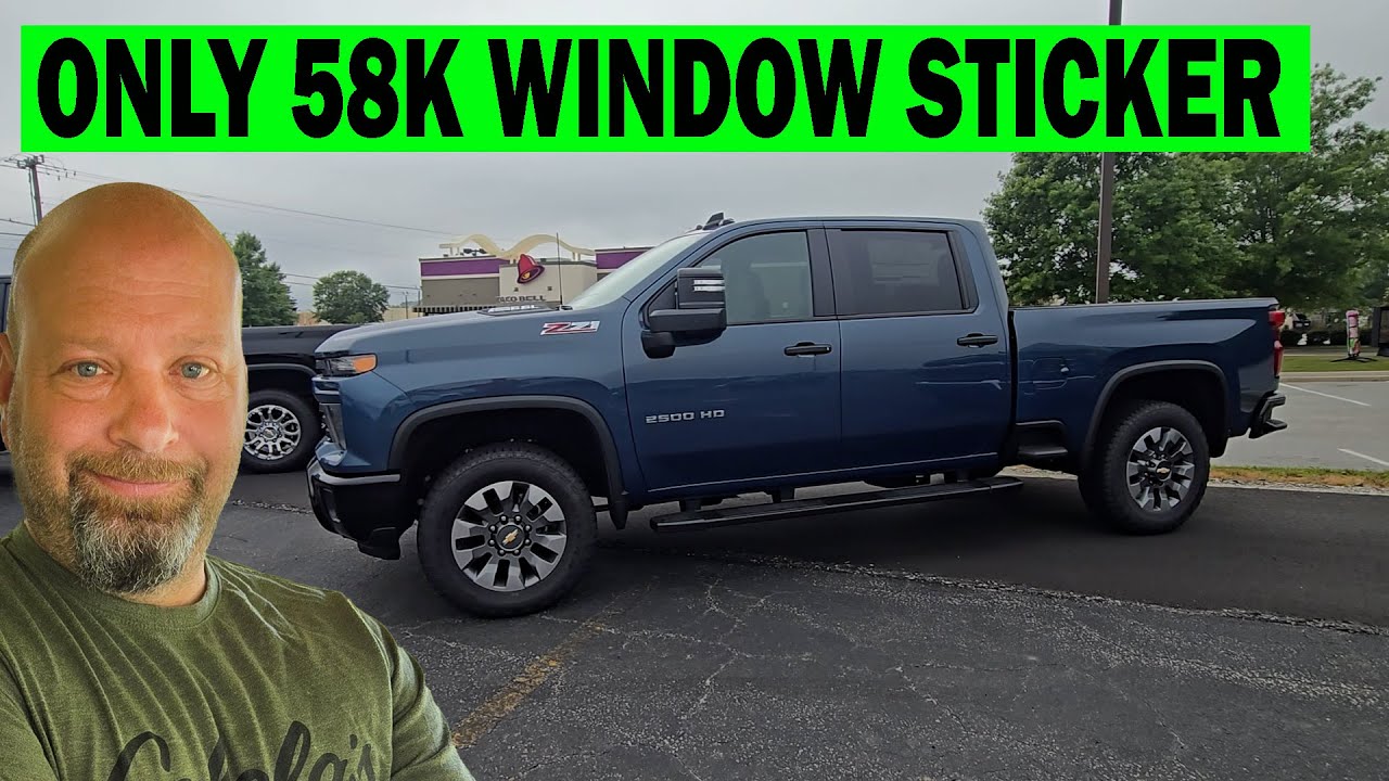 2025 Chevy Silverado 2500 HD 6.6 Gas Truck Simple, Perfect, And Shocking Low Price!