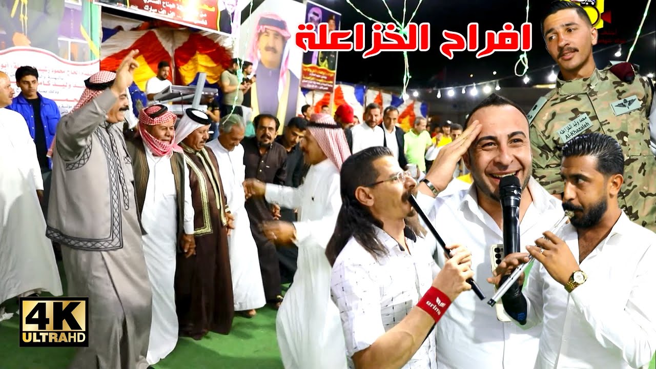دبكة على نغم الشبابه والمجوز ( افراح الخزاعلة ) بهاء الجنايدة | حفل تخرج الملازم محمد الخزاعلة