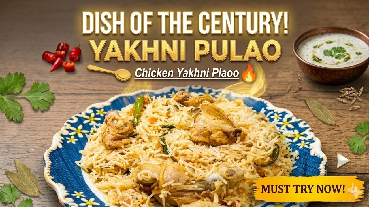 Chicken Yakhni plao@hayakakitchen 