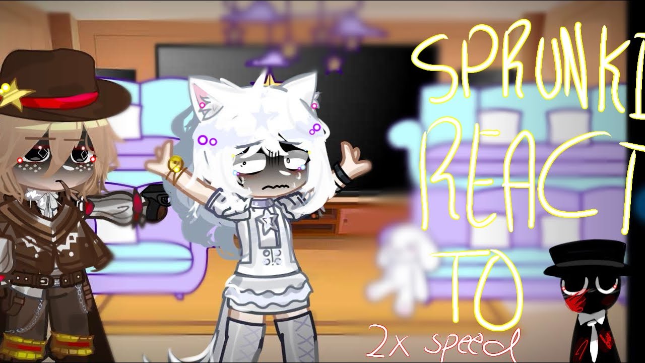 sprunki react to angst || put on 2x speed! || part 2 || romaisa._.