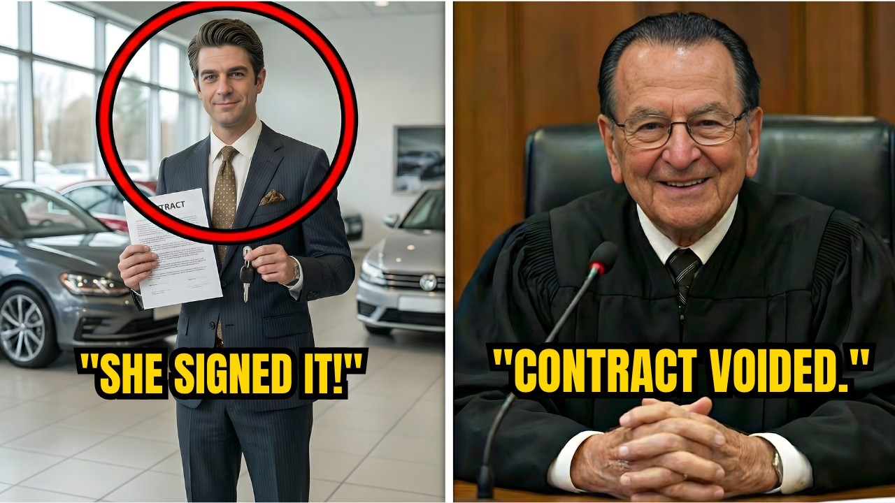 Luxury Car Dealer Scams Single Mom — Judge Caprio's 20-Second Verdict DESTROYS Him