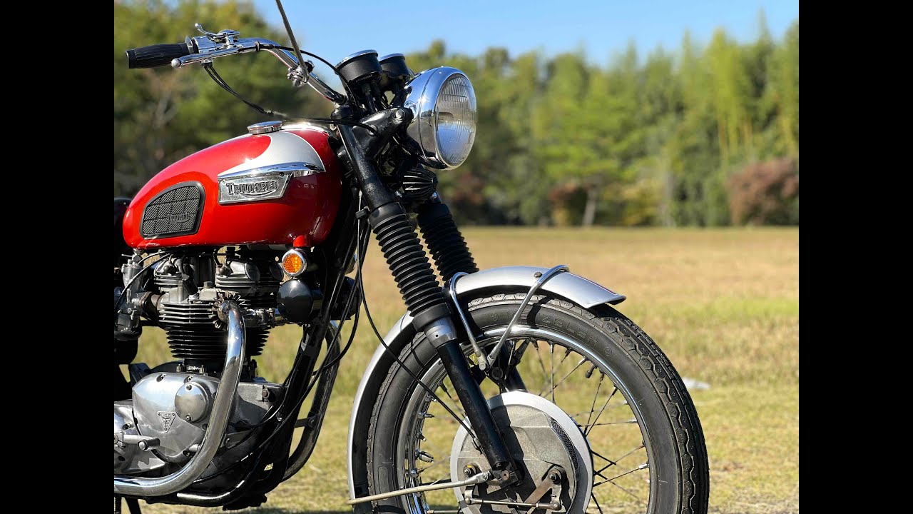 初年度登録:昭和44年 T120R ボンネビル