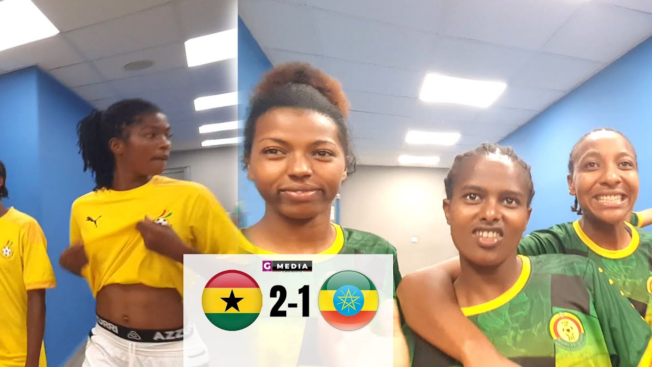 BLACK PRINCESSES (2 - 1) ETHIOPIA - Tunnel Cam- Women U20 World Cup Qualifier
