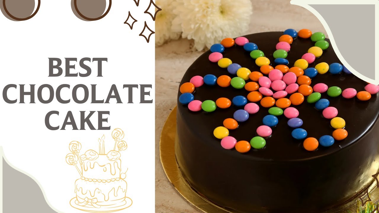 Best Chocolate Cake | Eggless Chocolate Cake Recipe | Chocolate Cake Decoration | Easy Cake Recipe