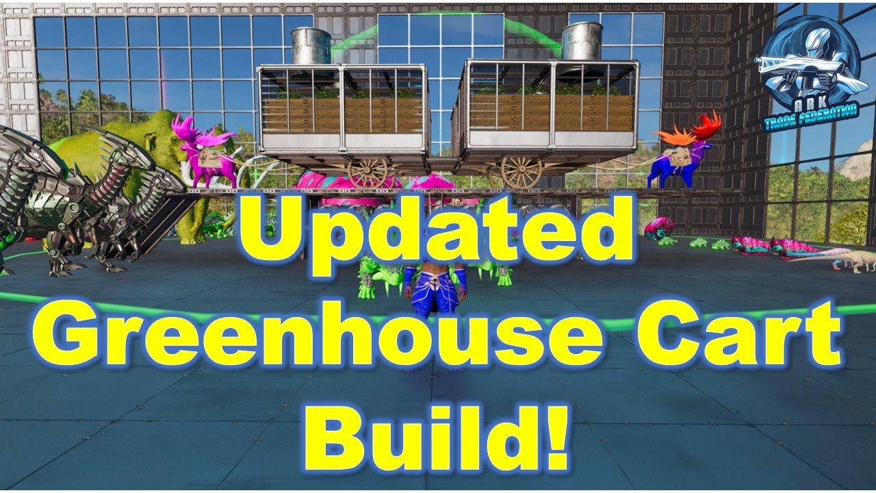 Updated Greenhouse Cart Build!