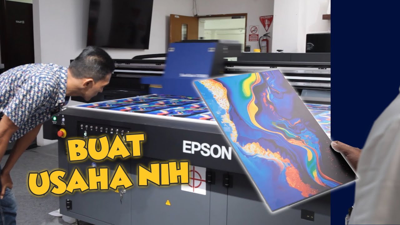 Melihat lebih dekat UV Printer Terbaru - Epson SureColor V7000