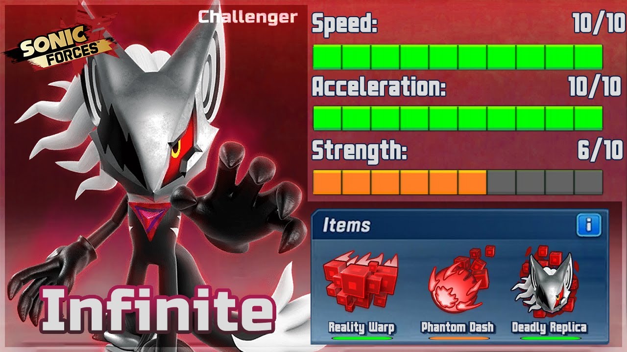 Playing as Infinite for the first time | Sonic Forces Mobile