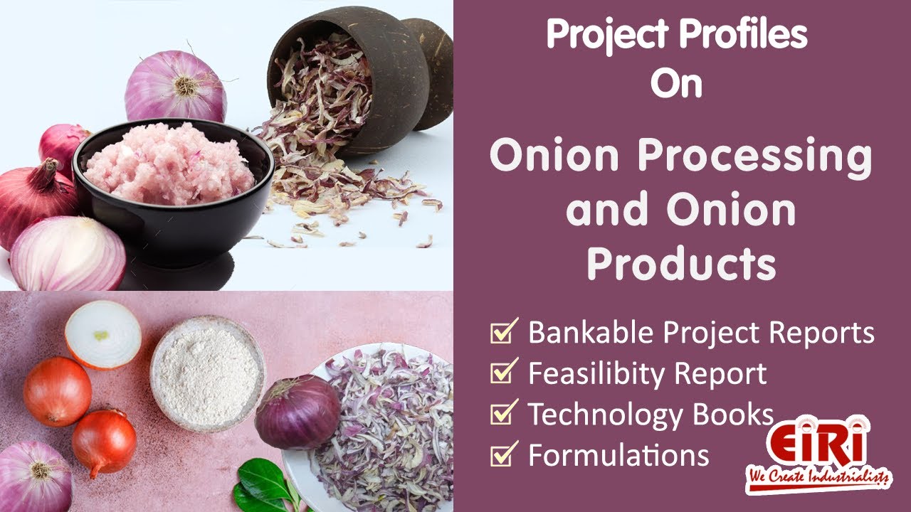 Onion Processing and Onion Products Industry - Project Reports - Profile - Bank Loan