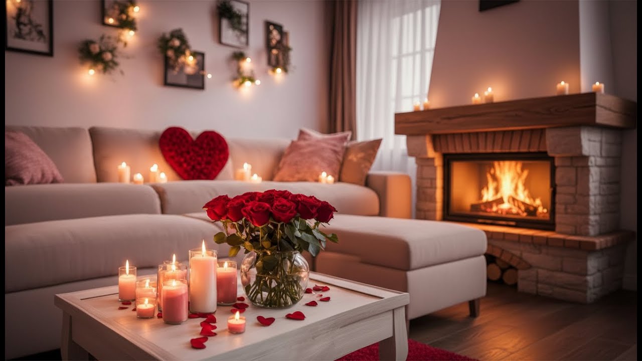 Valentine’s Romantic Jazz ❤️ Candlelight Piano for a Perfect Evening