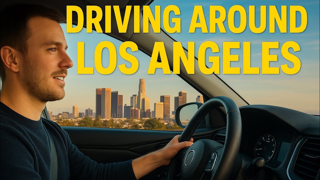 DRIVING IN LOS ANGELES CALIFORNIA